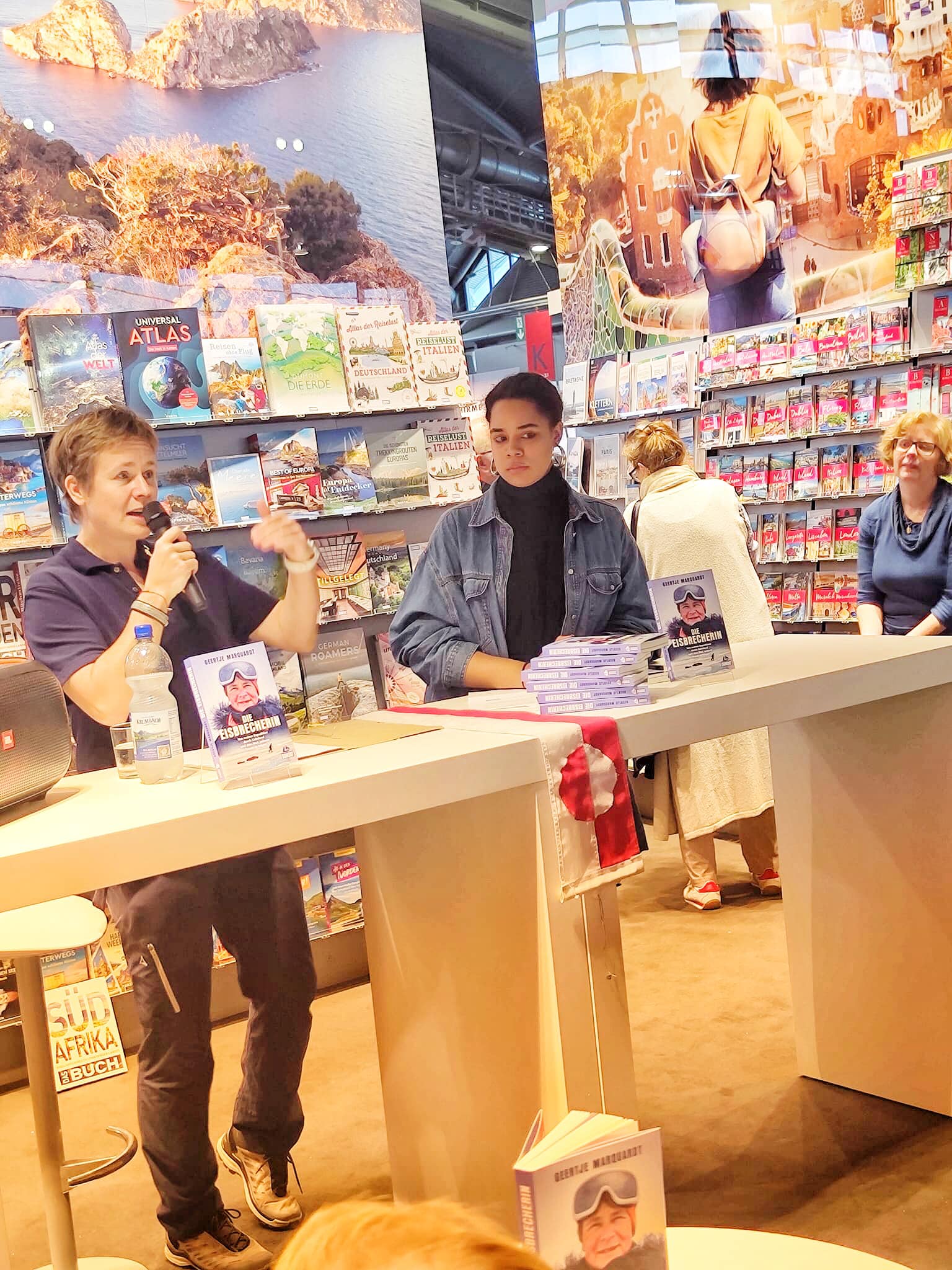 Die Eisbrecherin auf der Buchmesse 2024 in Frankfurt